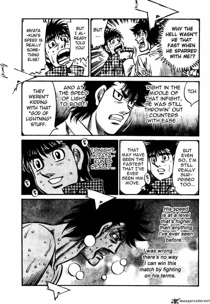 Hajime No Ippo - Chapter 823 : The Person I Ve Chased