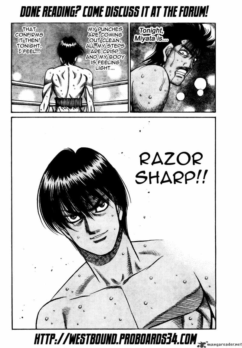 Hajime No Ippo - Chapter 823 : The Person I Ve Chased