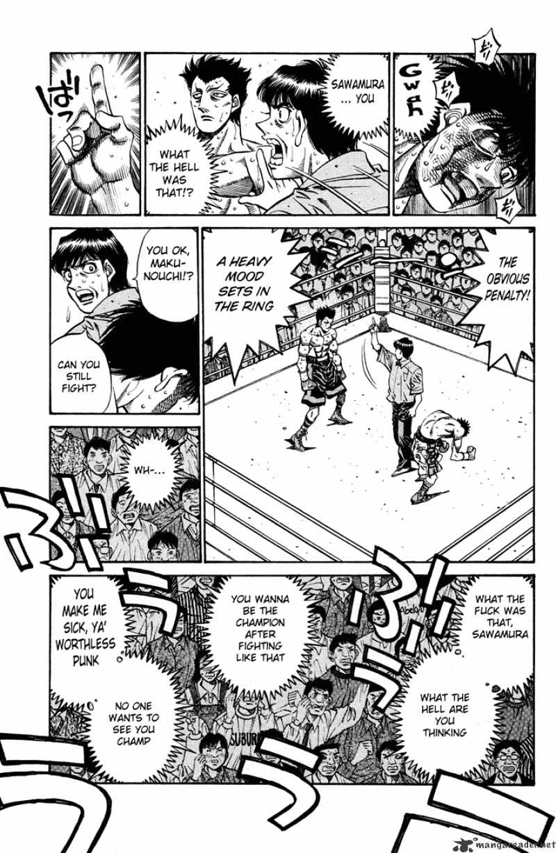 Hajime No Ippo - Chapter 496 : Major Gamble