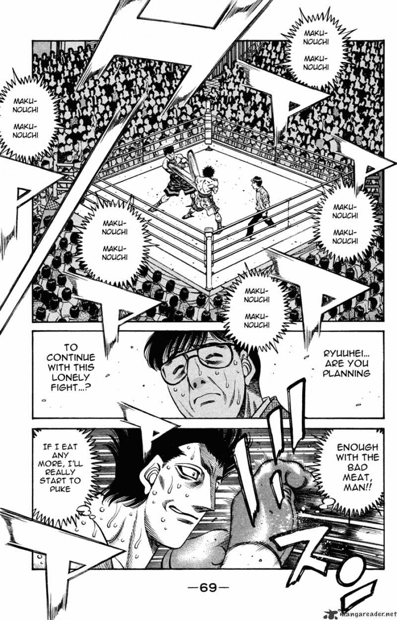 Hajime No Ippo - Chapter 496 : Major Gamble