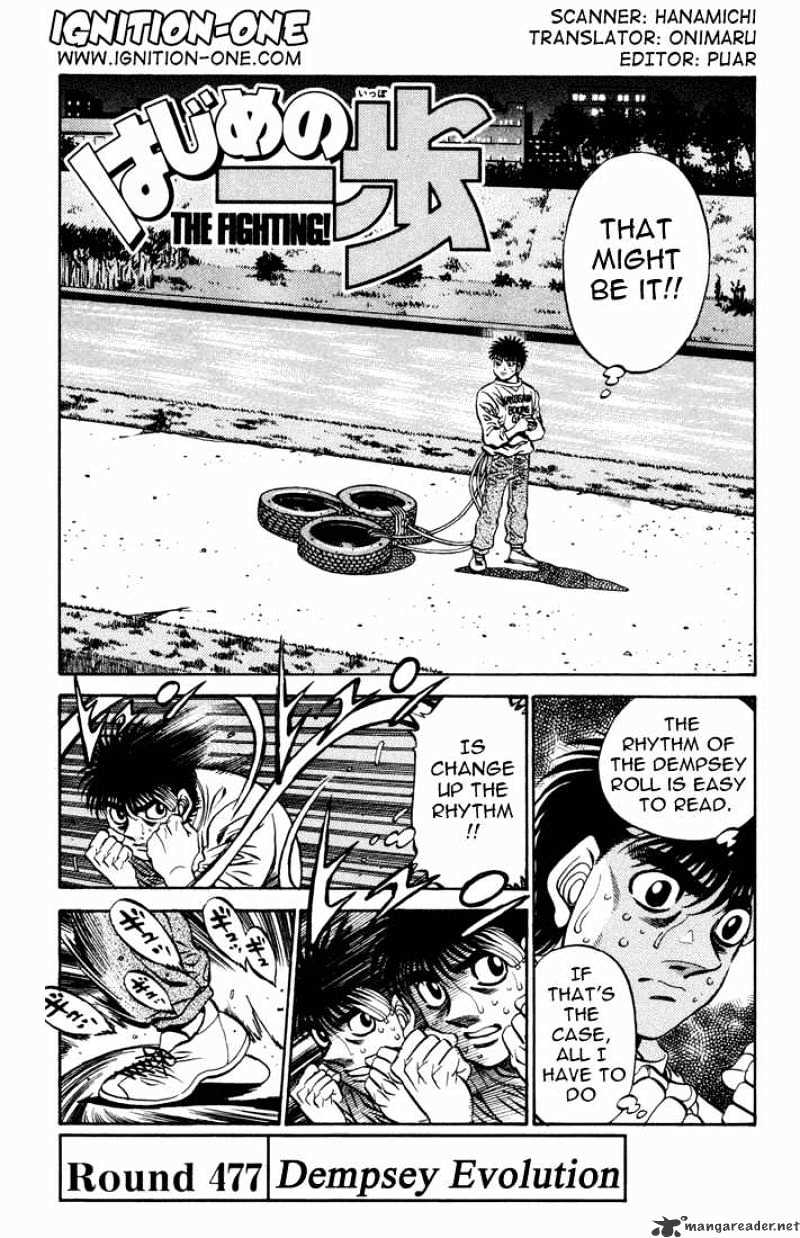 Hajime No Ippo - Chapter 477