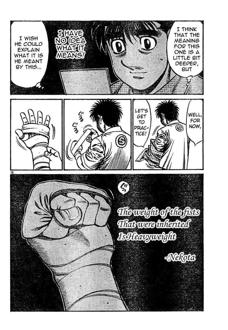 Hajime No Ippo - Chapter 745 : The Weight Of Those Fists