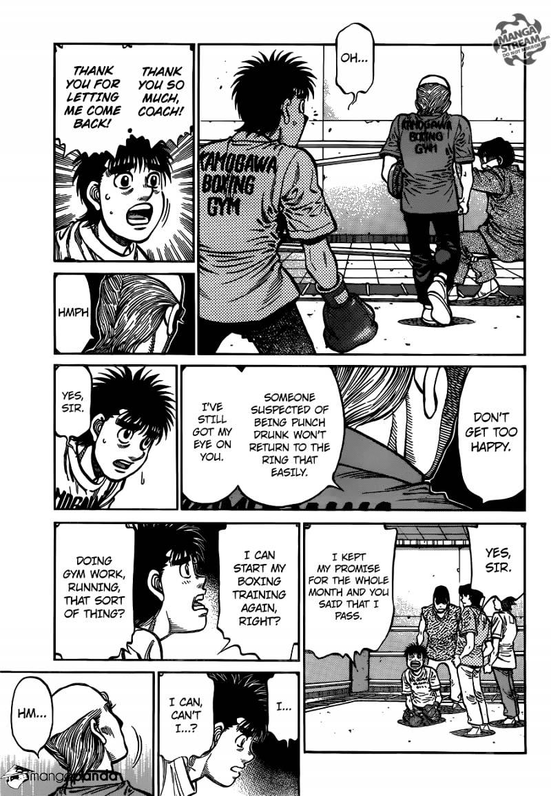 Hajime No Ippo - Chapter 1164 : The Return!