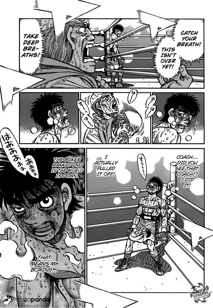 Hajime No Ippo - Chapter 1062 : Sense Of Accomplishment