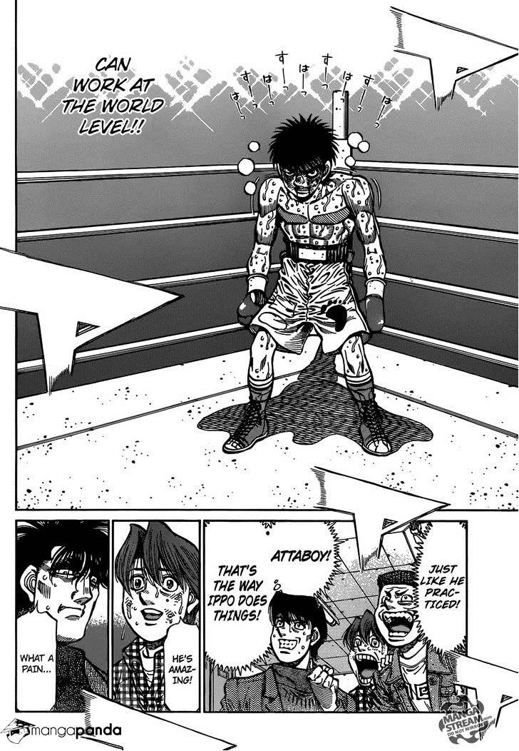 Hajime No Ippo - Chapter 1062 : Sense Of Accomplishment