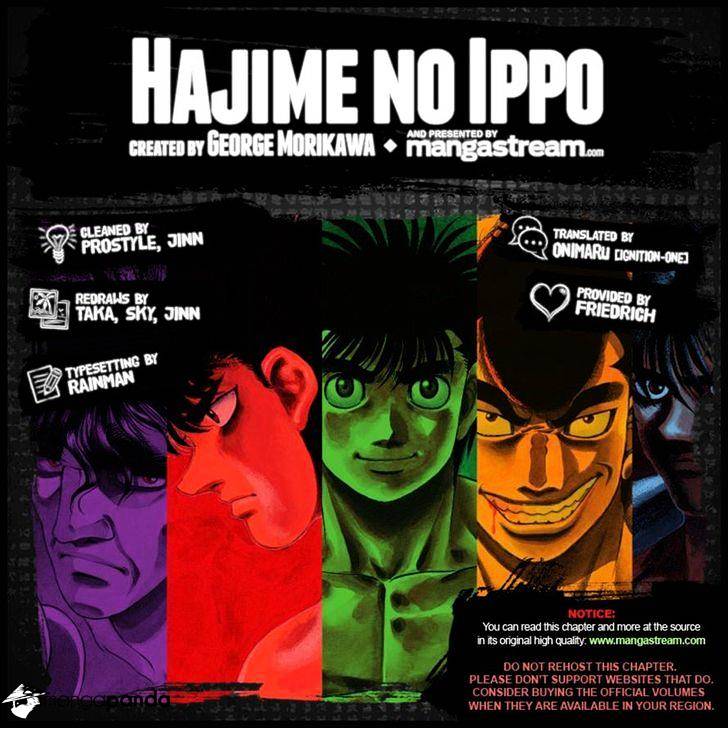 Hajime No Ippo - Chapter 1062 : Sense Of Accomplishment