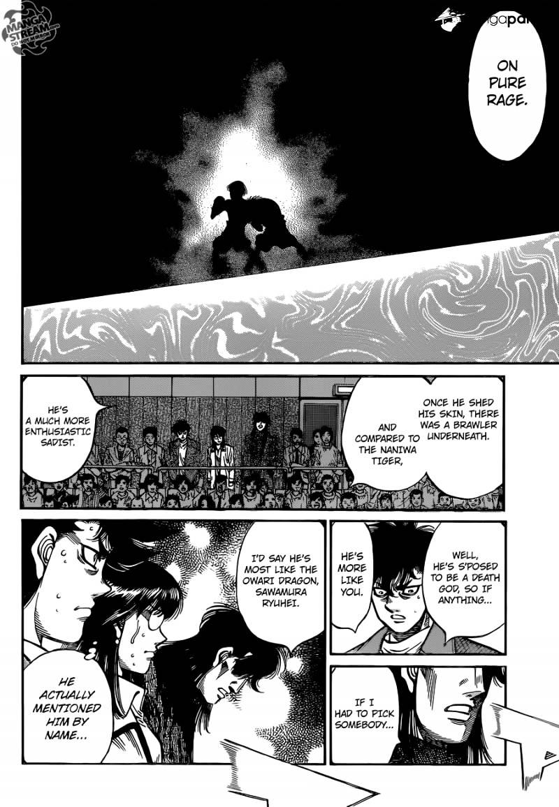 Hajime No Ippo - Chapter 1059 : The Wind God S Full Power