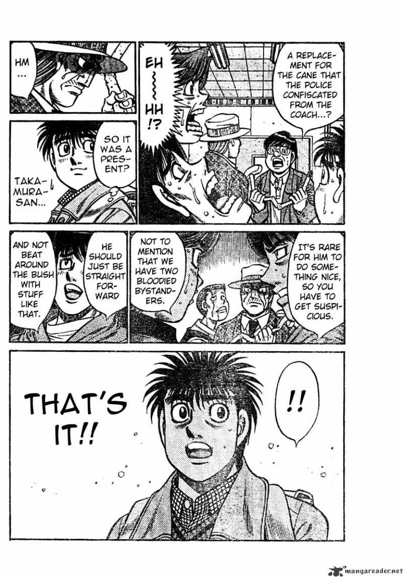 Hajime No Ippo - Chapter 762 : Extending Shrinking