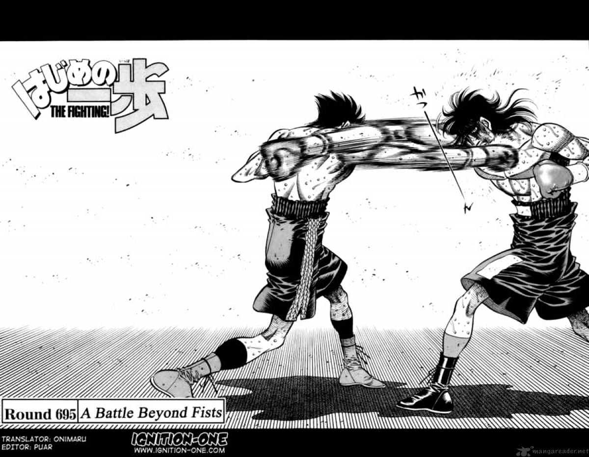 Hajime No Ippo - Chapter 695