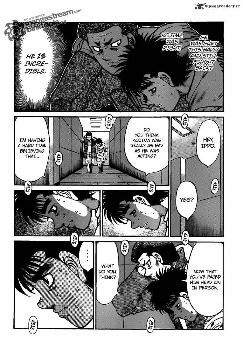 Hajime No Ippo - Chapter 941 : A Missed Promise