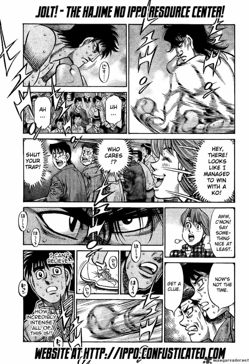 Hajime No Ippo - Chapter 853 : The Grim Reaper Returns