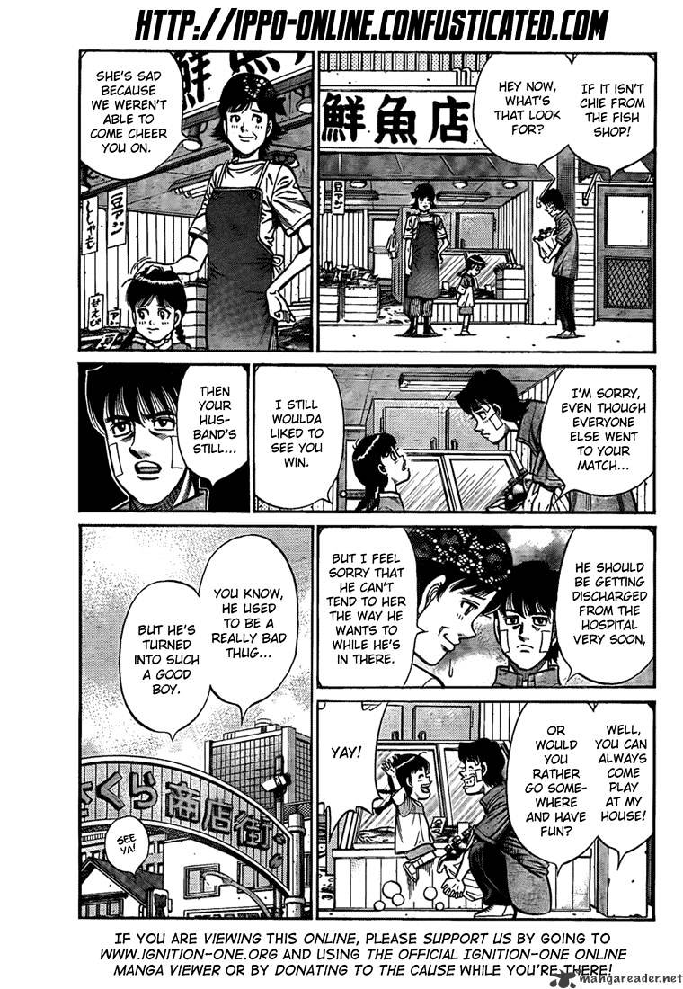 Hajime No Ippo - Chapter 913 : Boy Talk