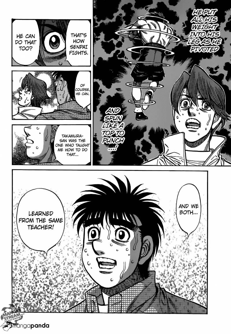 Hajime No Ippo - Chapter 1119 : Takamura Mamoru Can....