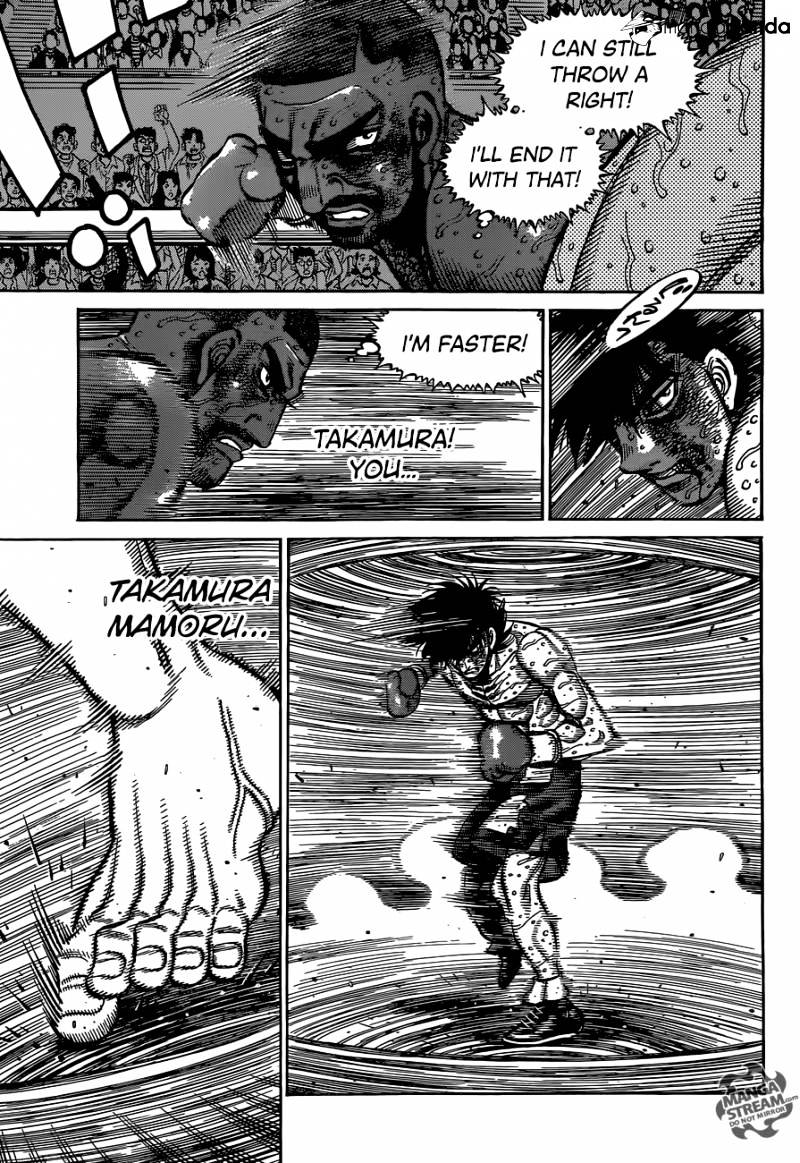 Hajime No Ippo - Chapter 1119 : Takamura Mamoru Can....