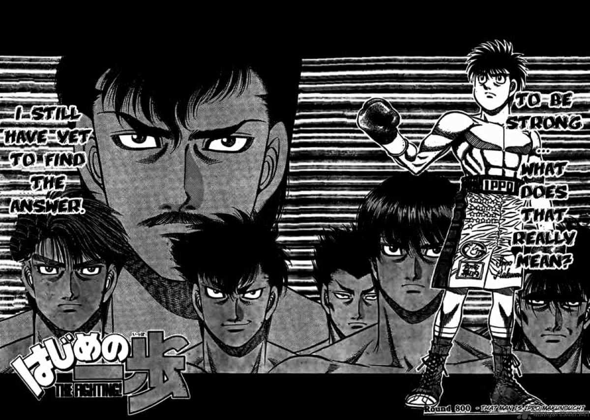 Hajime No Ippo - Chapter 800 : That Man Is Ippo Makunouchi