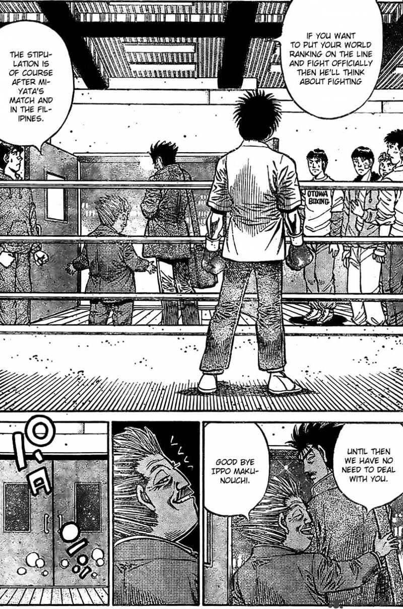 Hajime No Ippo - Chapter 800 : That Man Is Ippo Makunouchi