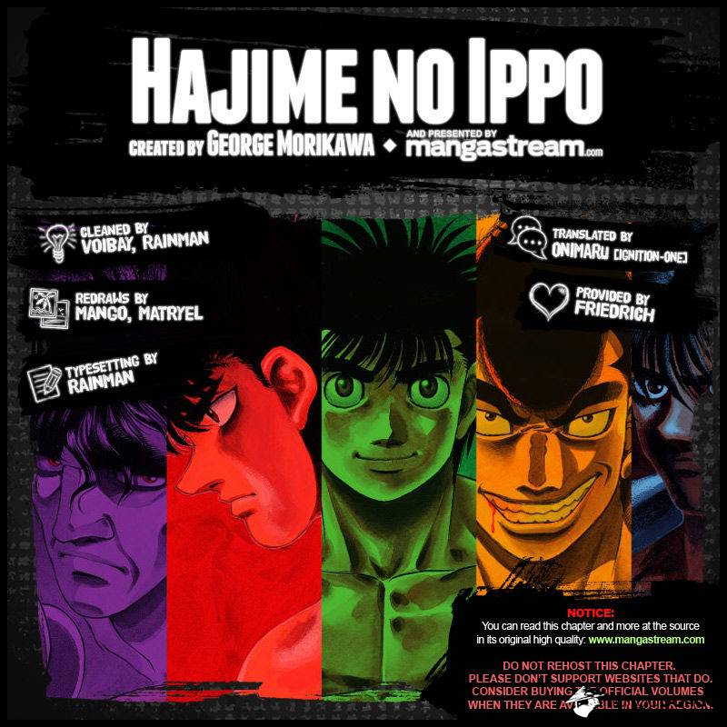 Hajime No Ippo - Chapter 1203