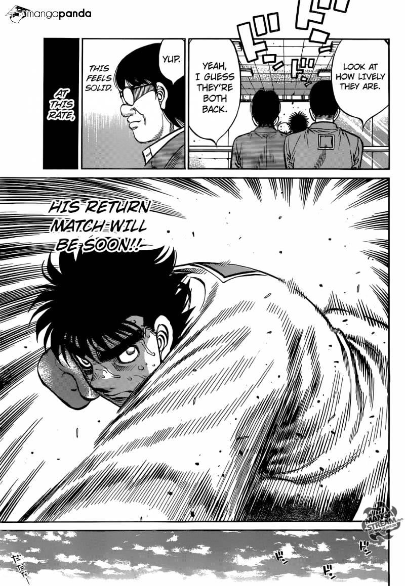 Hajime No Ippo - Chapter 1149 : Practicing Sustained Offense