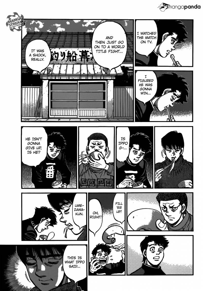 Hajime No Ippo - Chapter 1073 : Before The Return