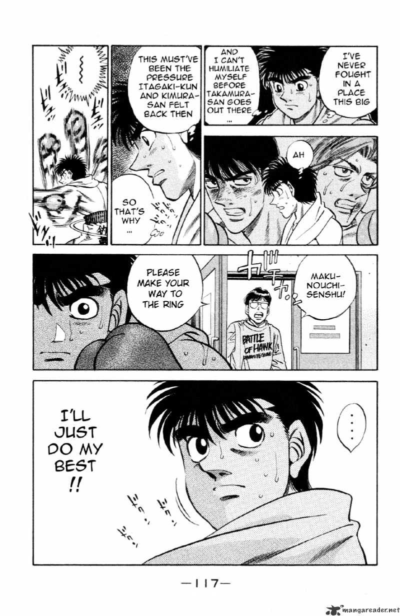 Hajime No Ippo - Chapter 376 : Two Cries