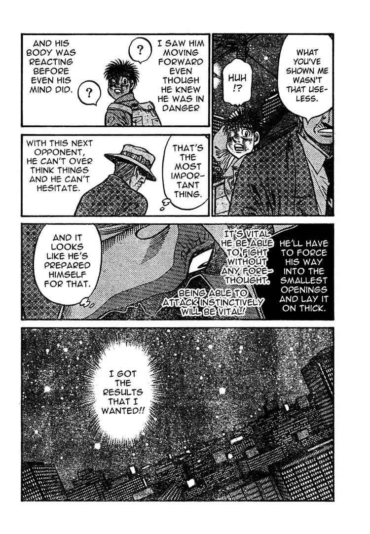 Hajime No Ippo - Chapter 766 : The Other Weakness