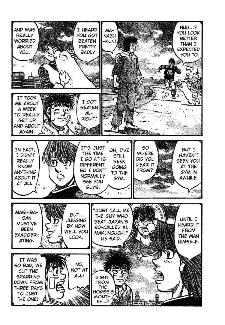 Hajime No Ippo - Chapter 766 : The Other Weakness