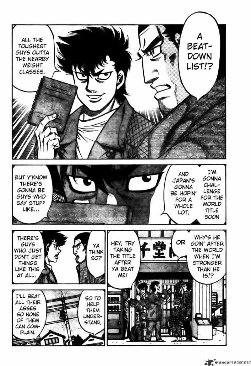 Hajime No Ippo - Chapter 807 : Beatdown Tour