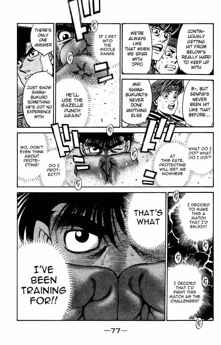 Hajime No Ippo - Chapter 428 : Inexperienced Distance