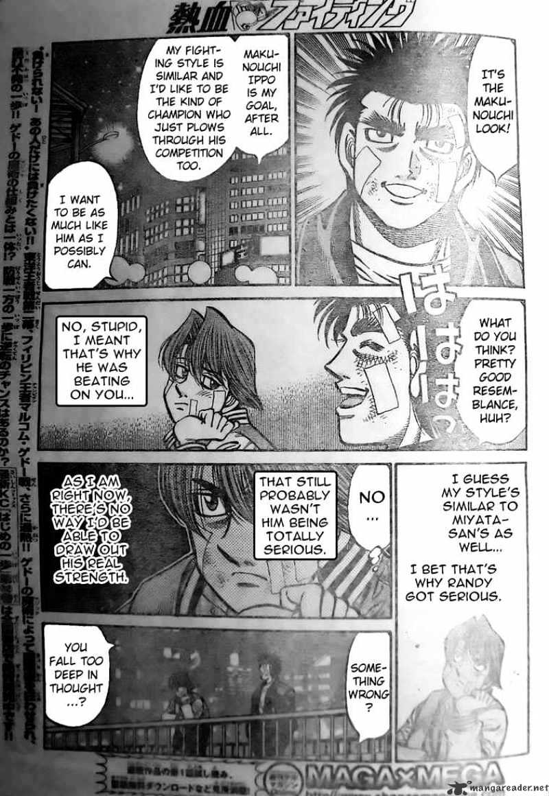 Hajime No Ippo - Chapter 802 : An Enviable Pity