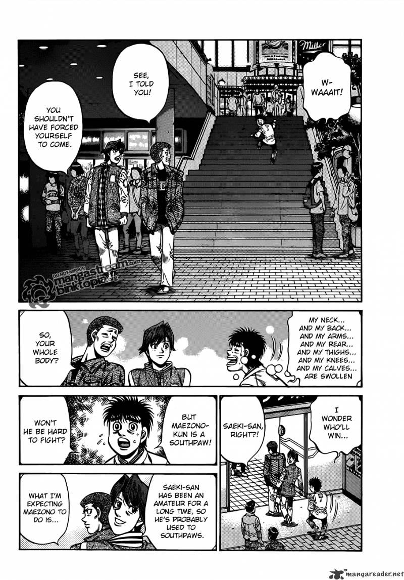 Hajime No Ippo - Chapter 918 : Thicken Up!