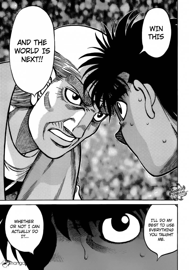 Hajime No Ippo - Chapter 1030 : Witness To History