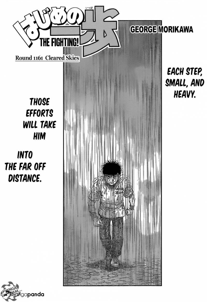 Hajime No Ippo - Chapter 1161