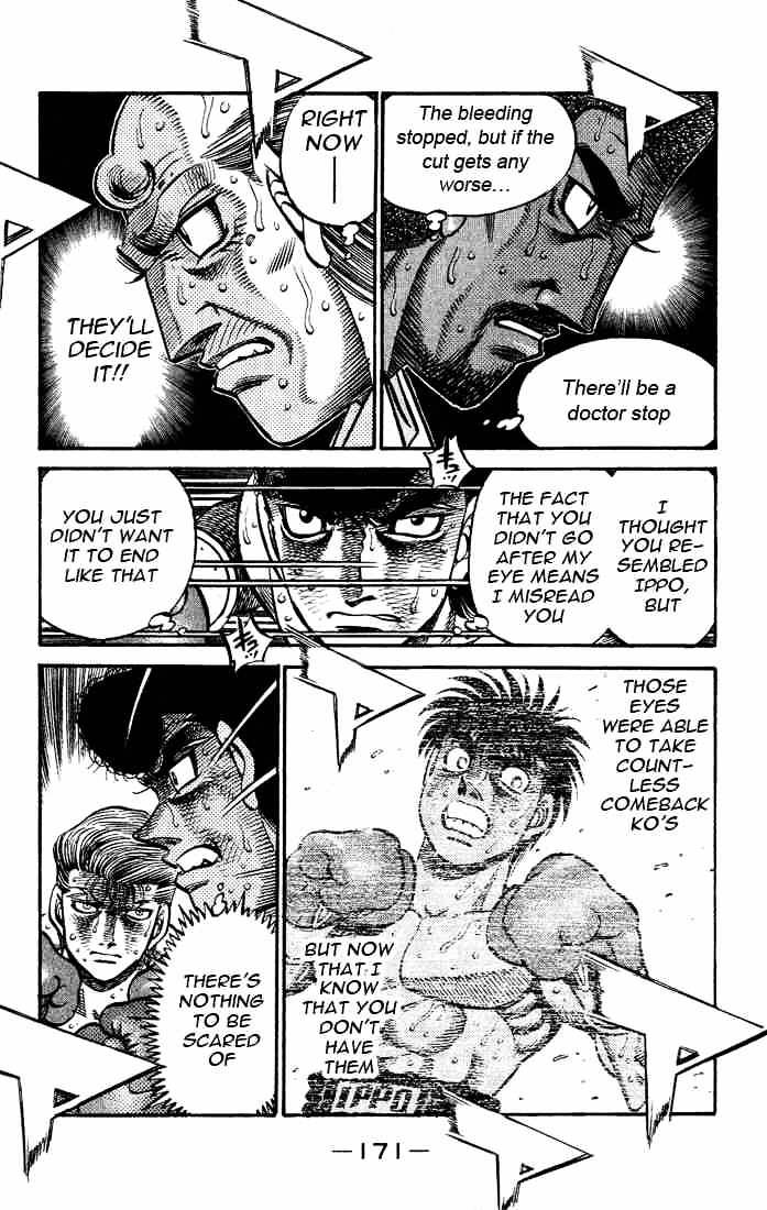 Hajime No Ippo - Chapter 551 : The Crash Of Power And Technique