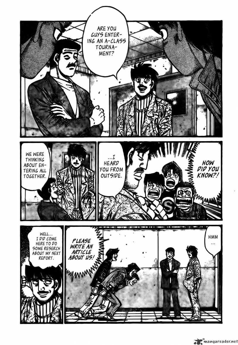 Hajime No Ippo - Chapter 793 : The Shape Of A Stone