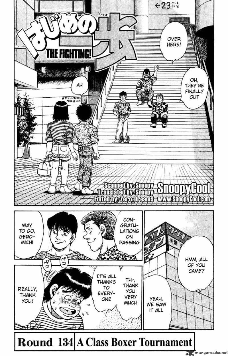 Hajime No Ippo - Chapter 134