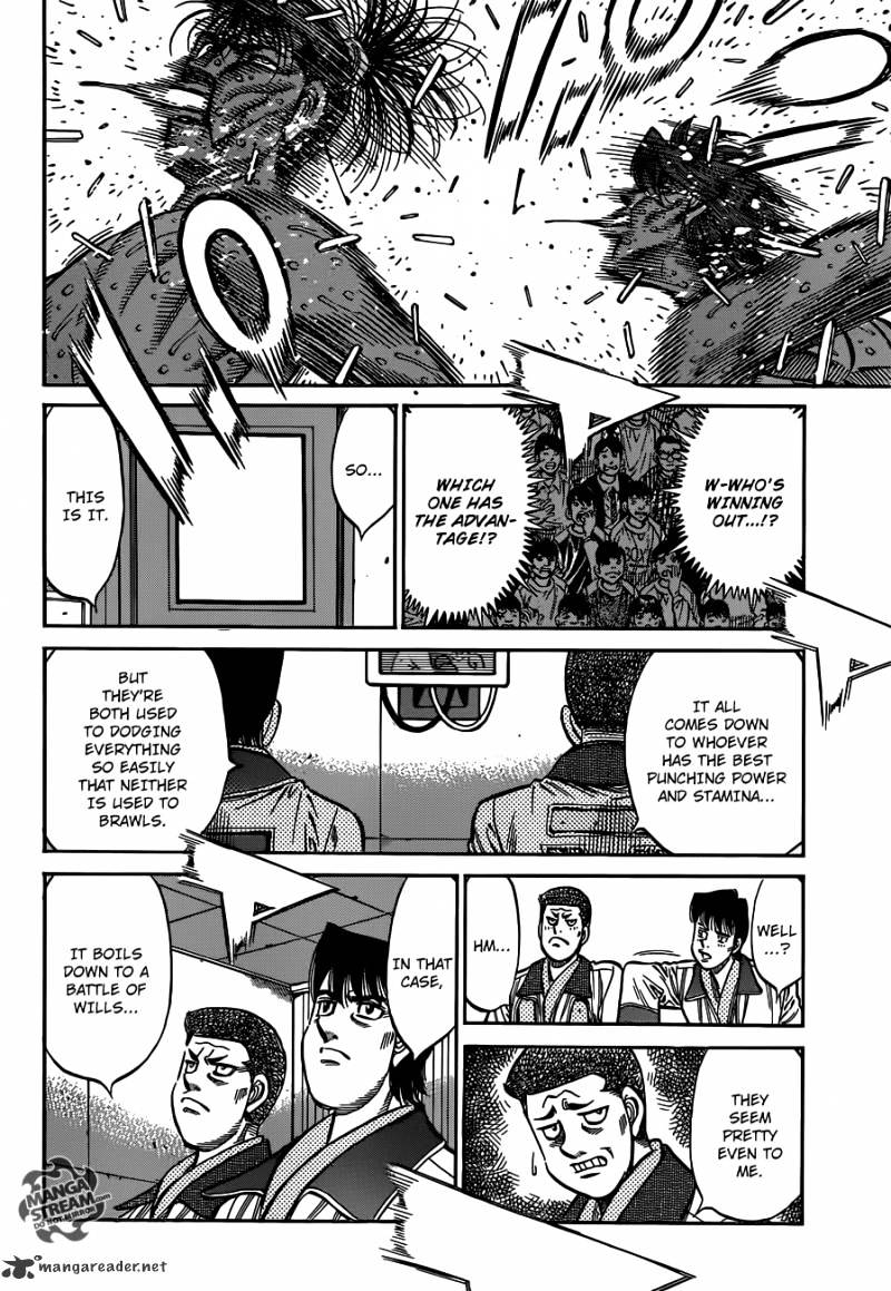 Hajime No Ippo - Chapter 970 : Red Zone