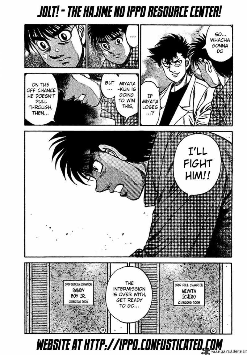 Hajime No Ippo - Chapter 819 : Worse Than A Hard Time