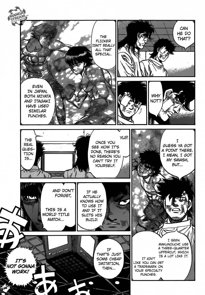 Hajime No Ippo - Chapter 1101 : Mirrored Bison