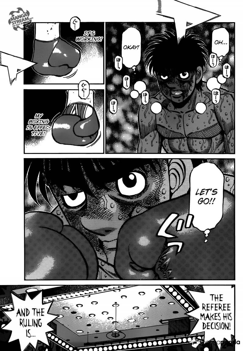 Hajime No Ippo - Chapter 1063 : Did You See?