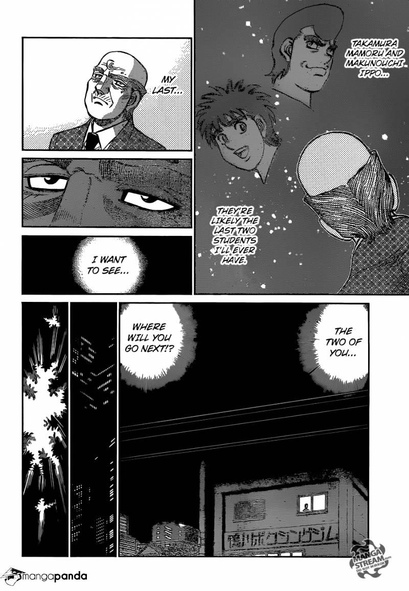 Hajime No Ippo - Chapter 1078 : Unseen Heights