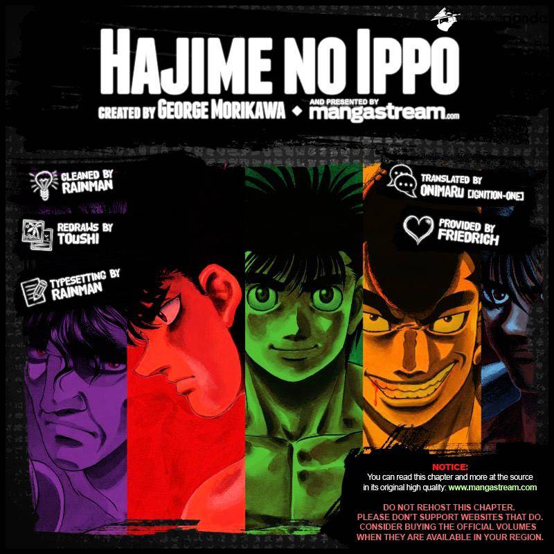 Hajime No Ippo - Chapter 1170