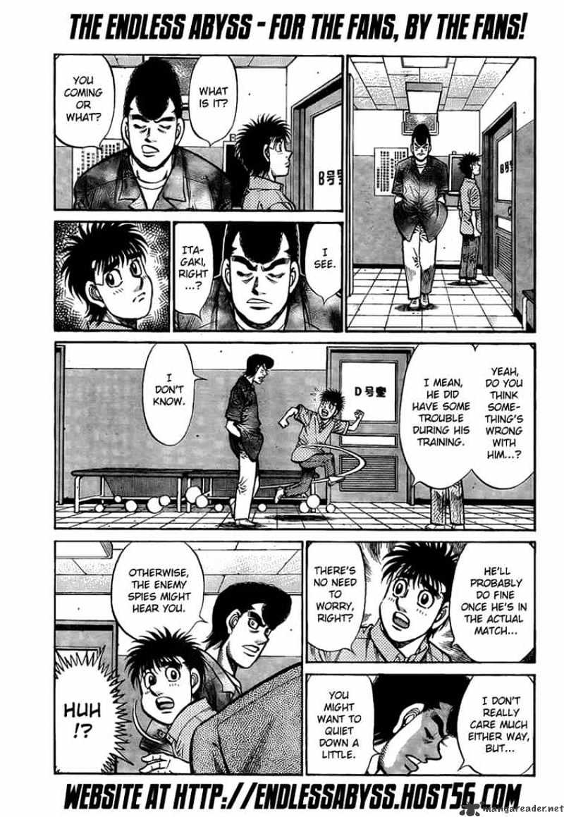 Hajime No Ippo - Chapter 900 : Little Challenge