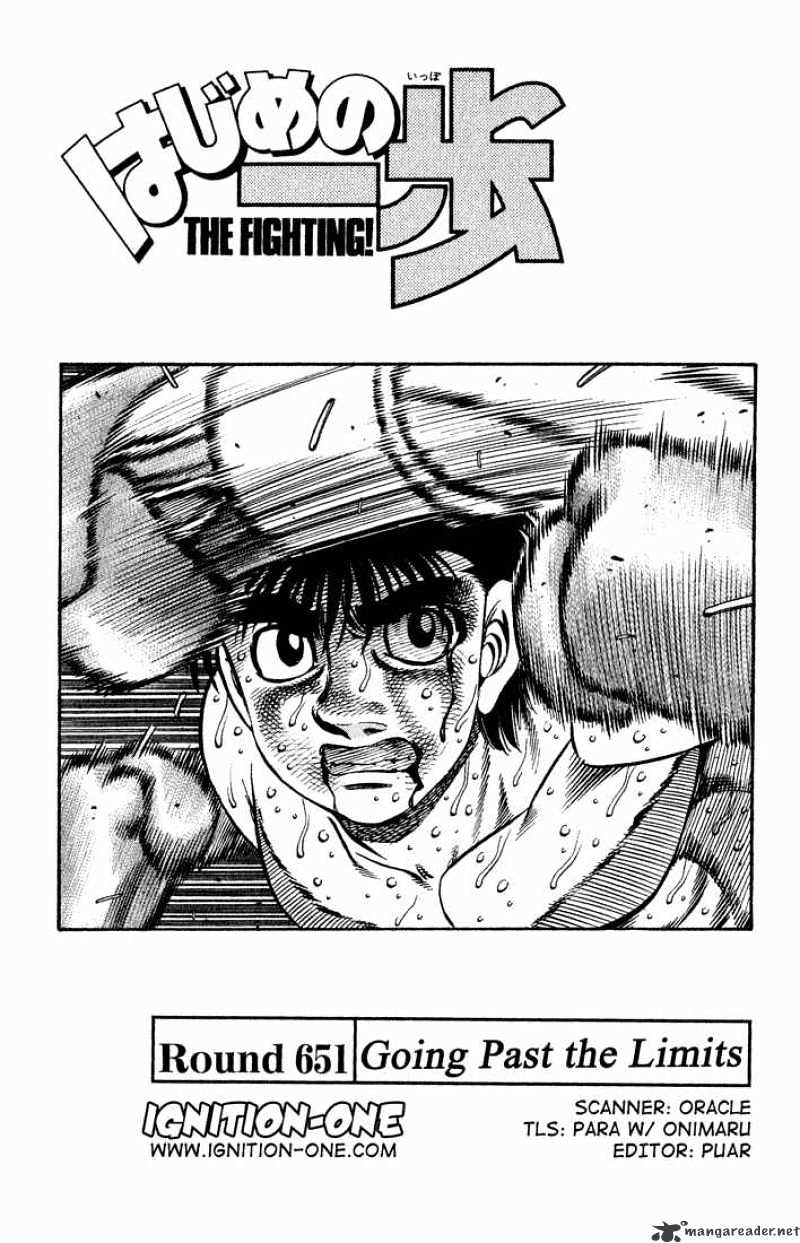 Hajime No Ippo - Chapter 651