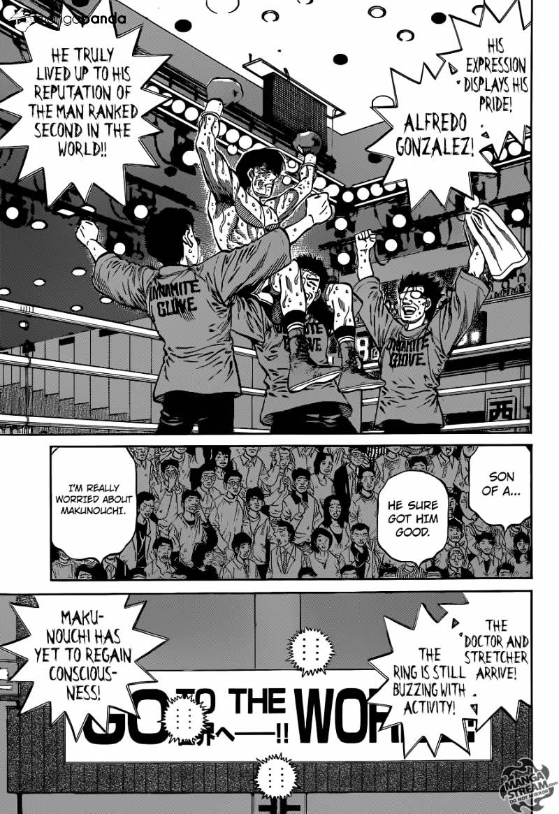 Hajime No Ippo - Chapter 1070 : Second Loss