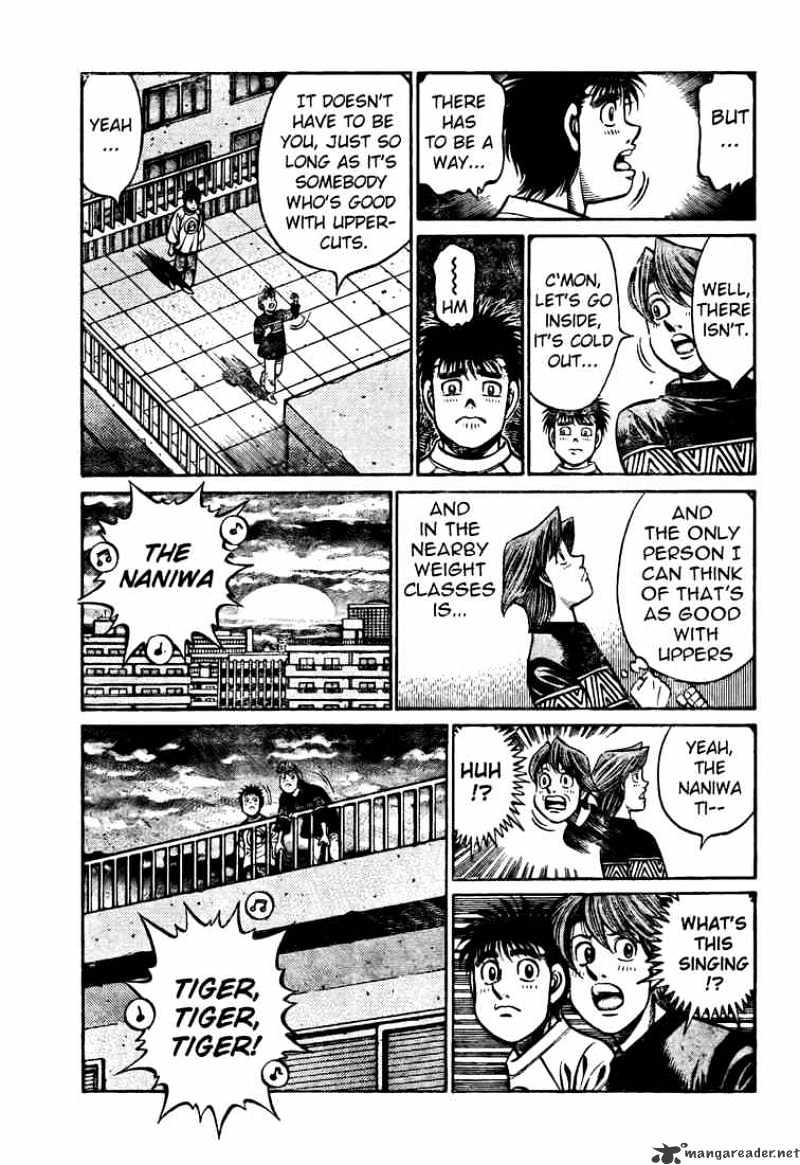 Hajime No Ippo - Chapter 808 : Better Off Not Seeing