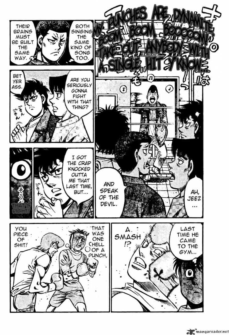 Hajime No Ippo - Chapter 808 : Better Off Not Seeing