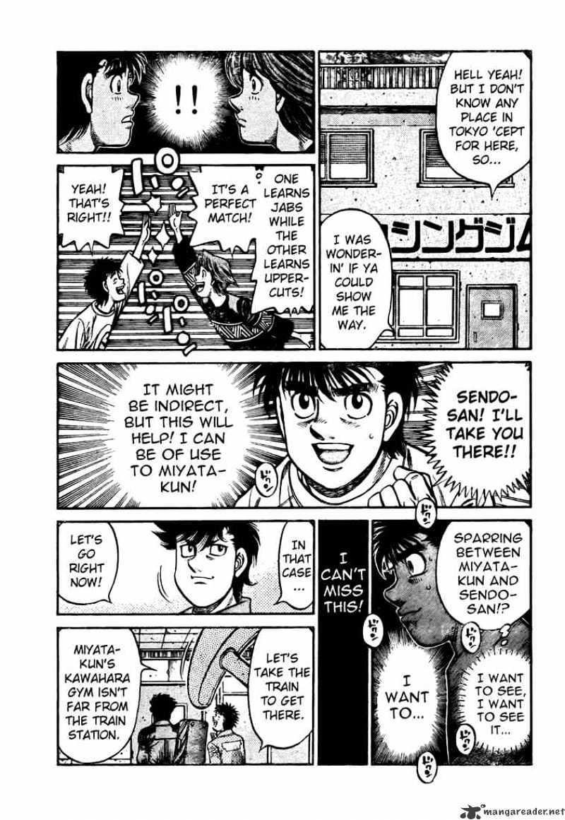 Hajime No Ippo - Chapter 808 : Better Off Not Seeing