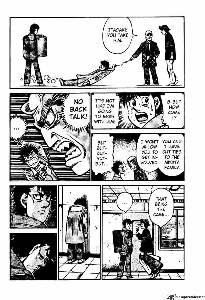 Hajime No Ippo - Chapter 808 : Better Off Not Seeing