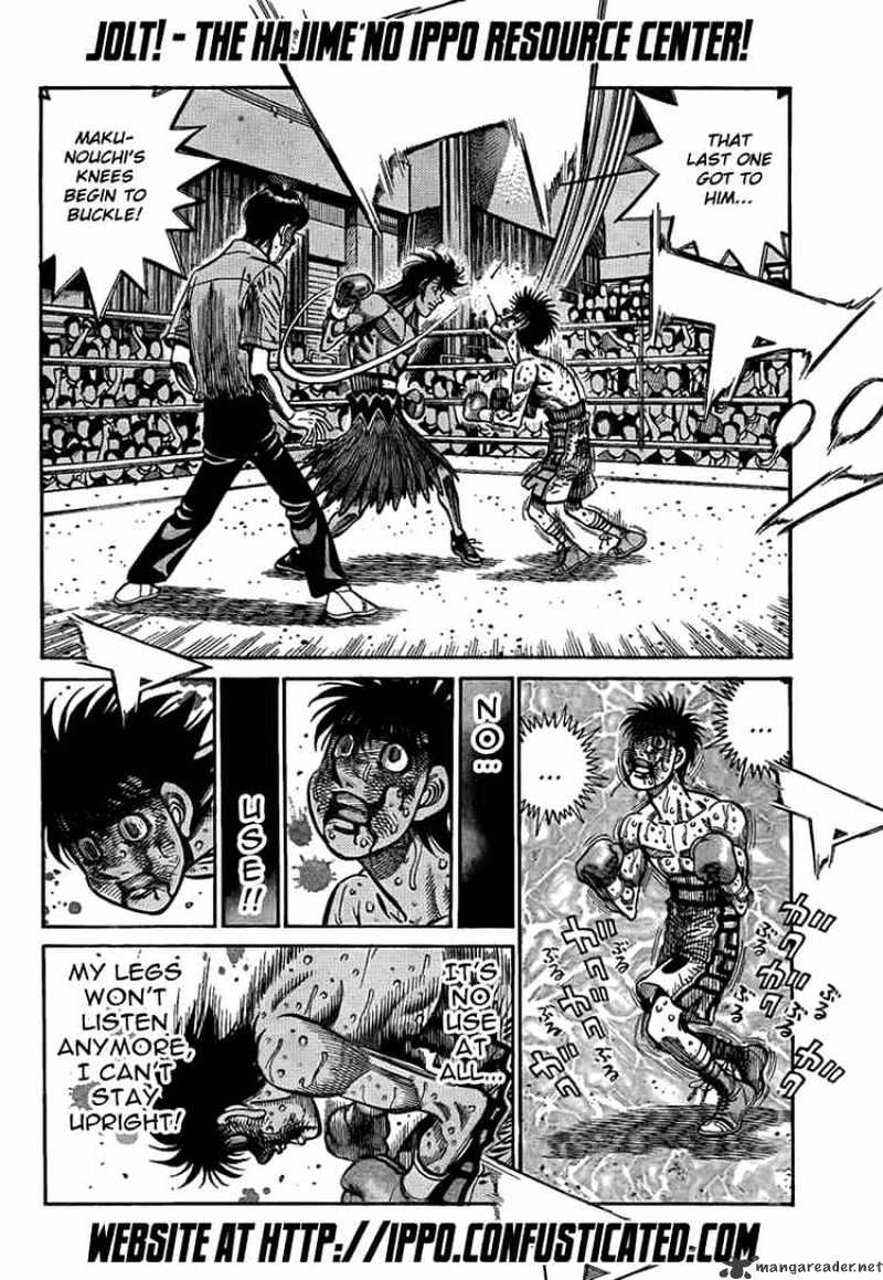 Hajime No Ippo - Chapter 882 : A Small Milestone