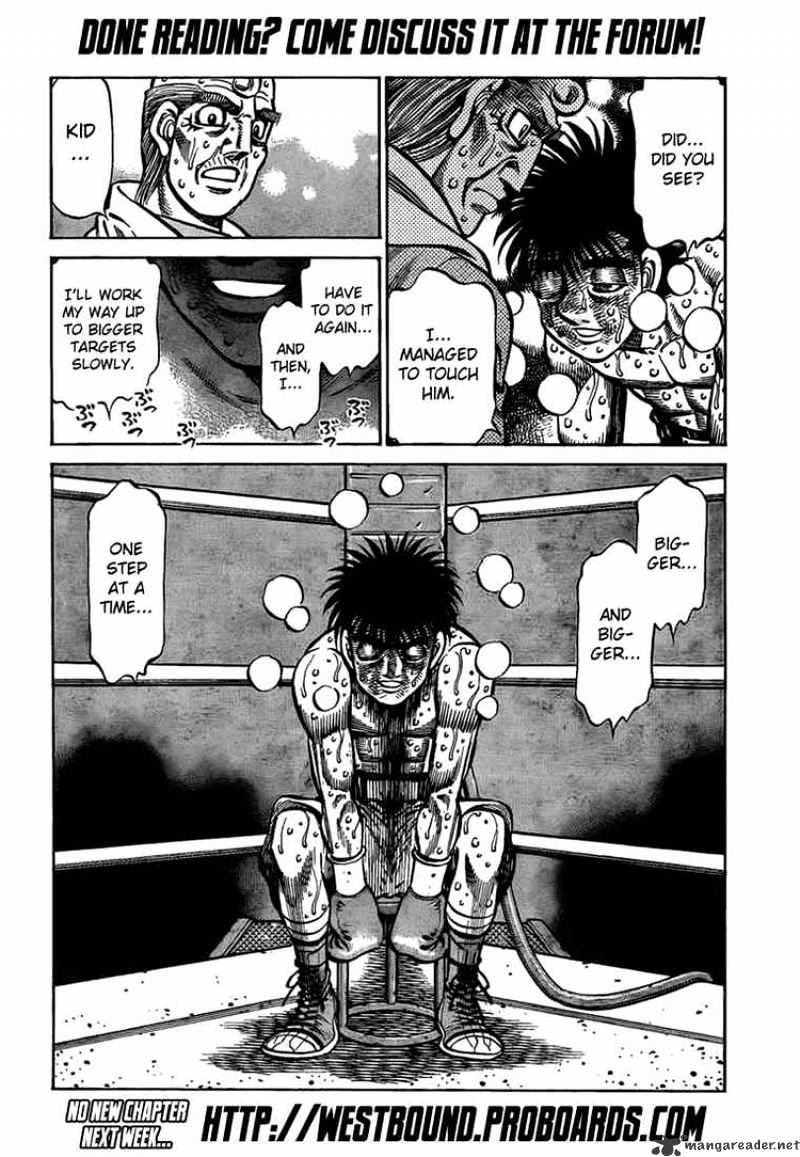 Hajime No Ippo - Chapter 882 : A Small Milestone